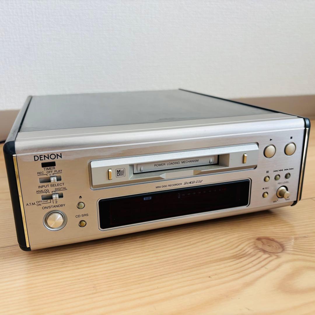 DENON デノン 7.5Lシリーズ　MD カセット　チューナー
