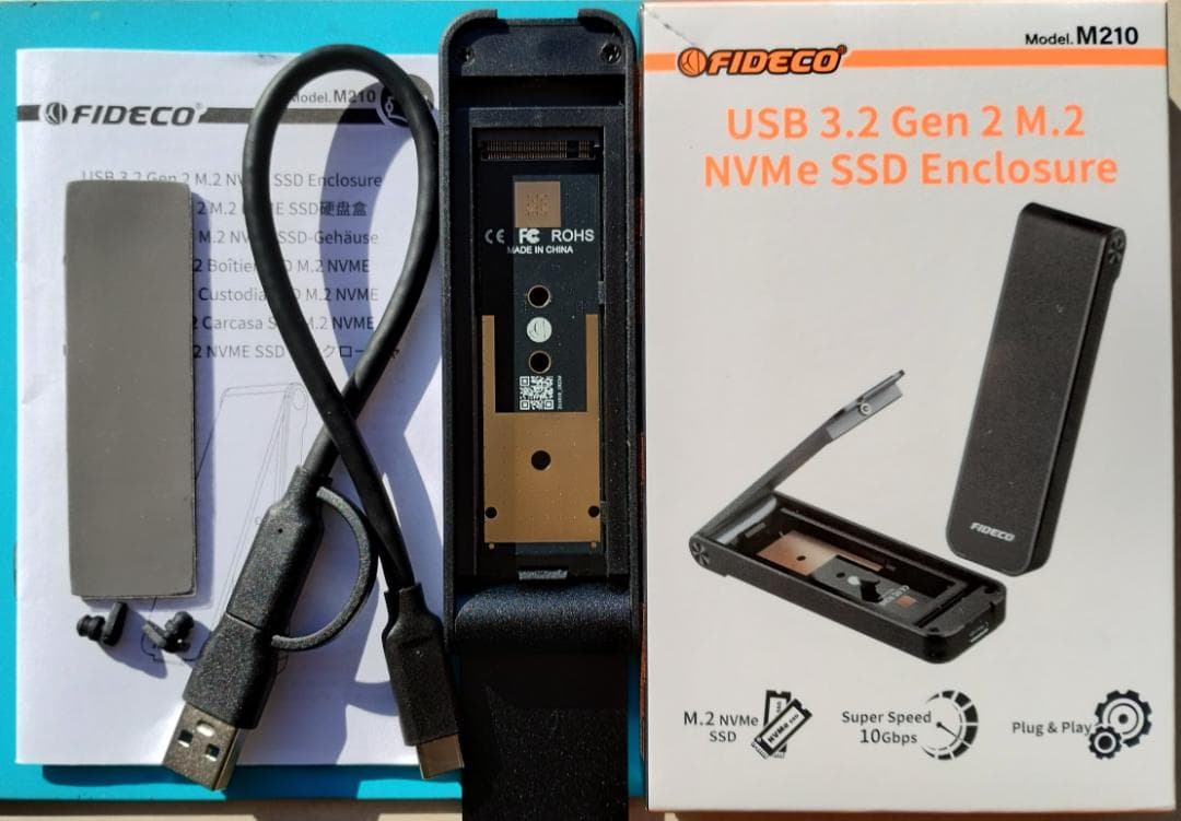 Crucial T500 PRO 1TB SSD ＆ 外付けケース USB