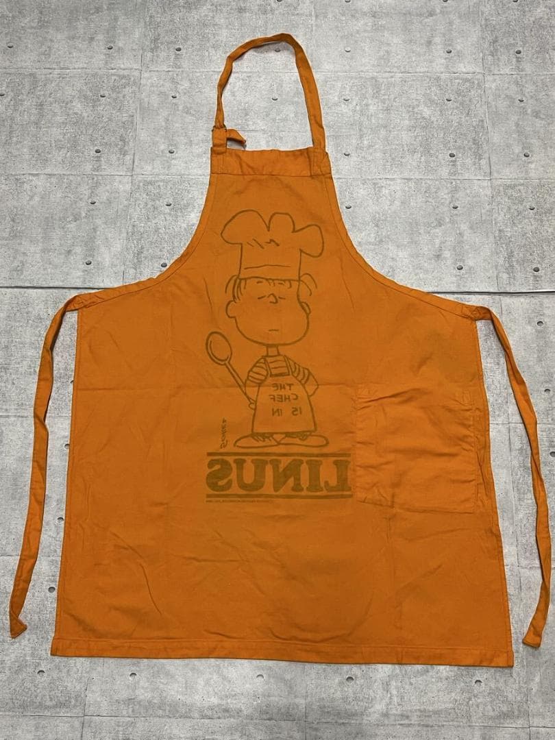 希少60s LINUSエプロンPEANUTS vintageライナス　スヌーピー