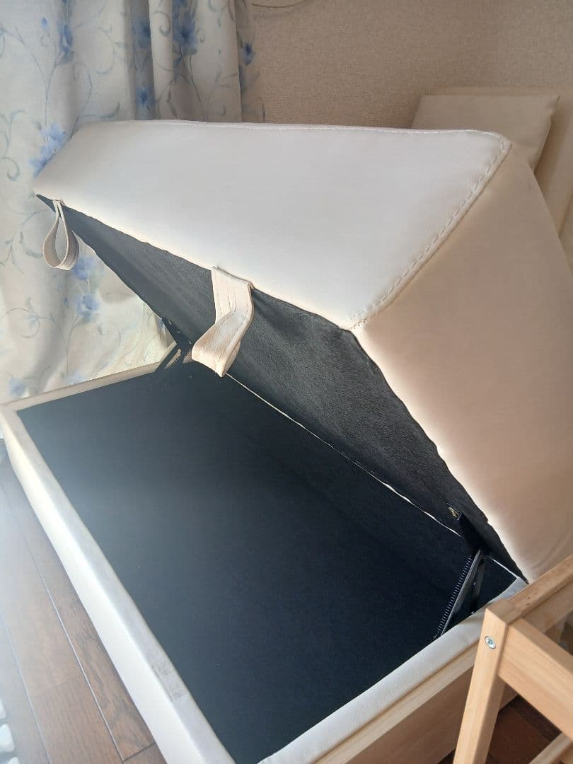 「関東エリアの方に向け」ホワイト合成皮革ソファ