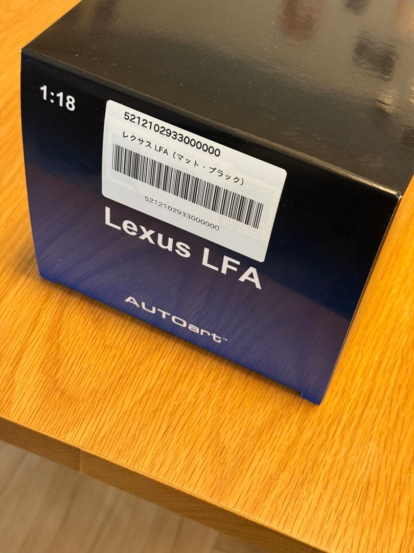 AUTOart オートアート レクサスLFA 1/18 マットブラック
