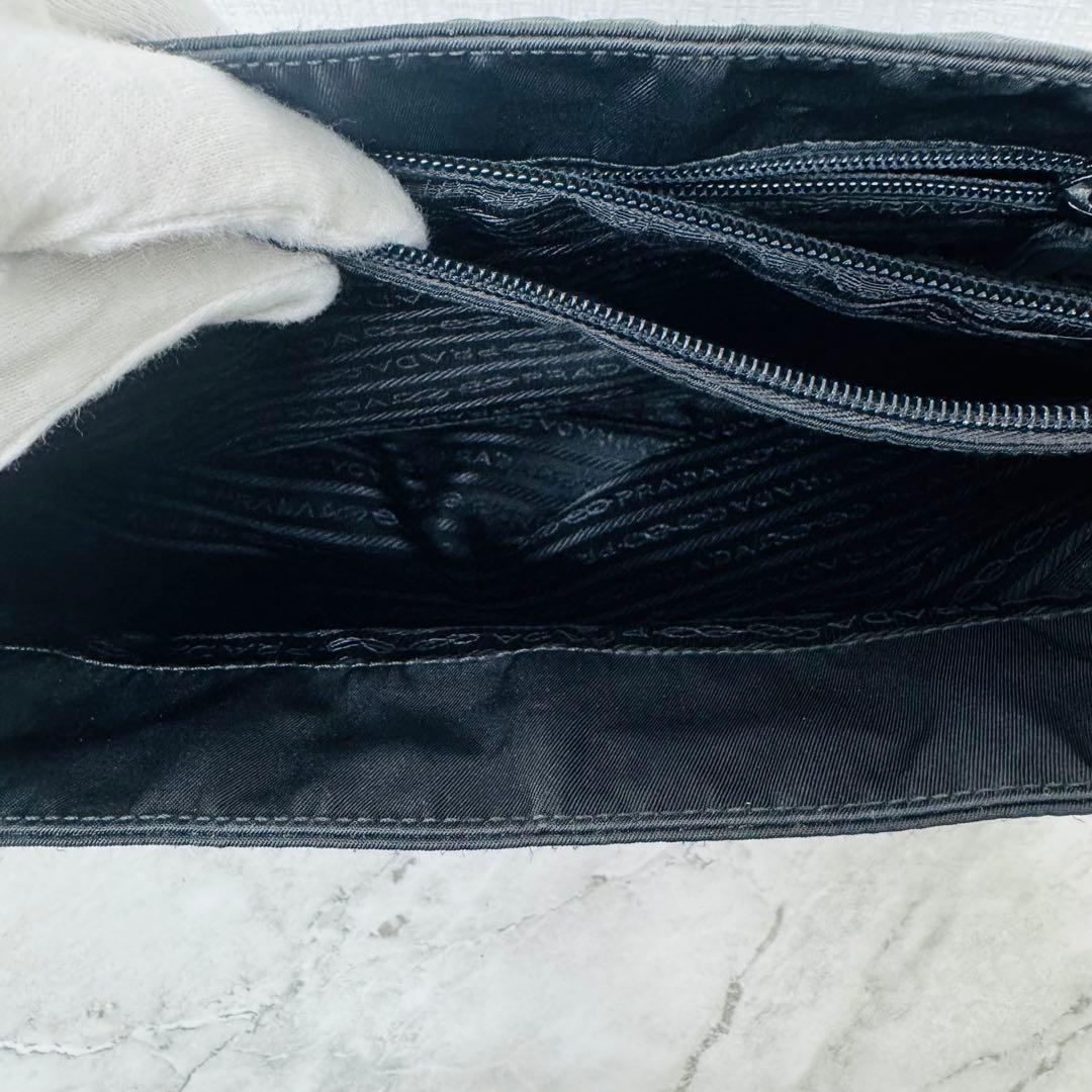 ✨PRADA✨プラダ✨ナイロン✨ロゴ✨ブラック✨トートバッグ✨