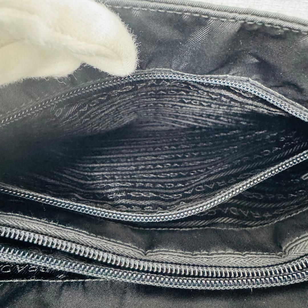 ✨PRADA✨プラダ✨ナイロン✨ロゴ✨ブラック✨トートバッグ✨
