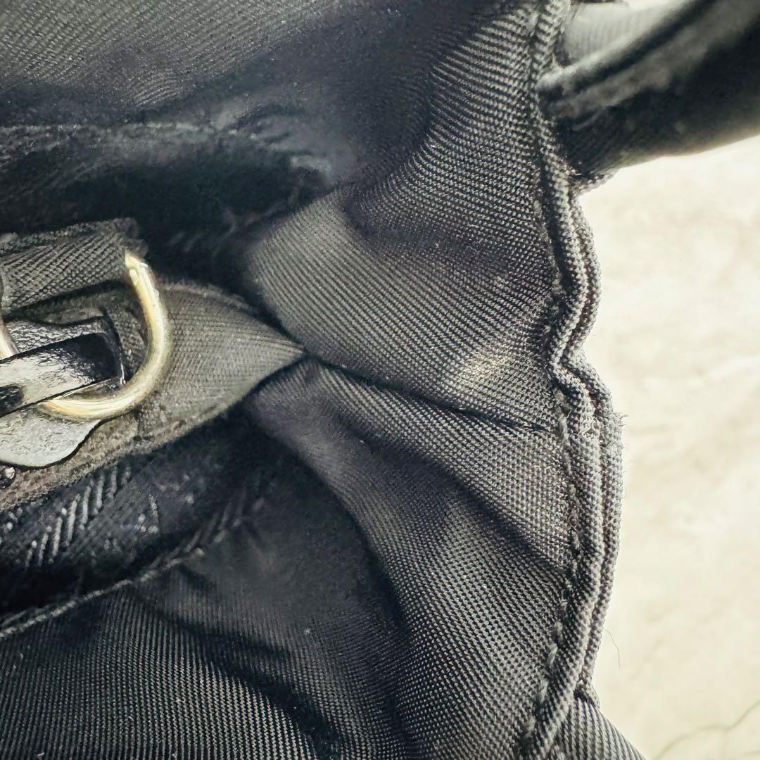 ✨PRADA✨プラダ✨ナイロン✨ロゴ✨ブラック✨トートバッグ✨