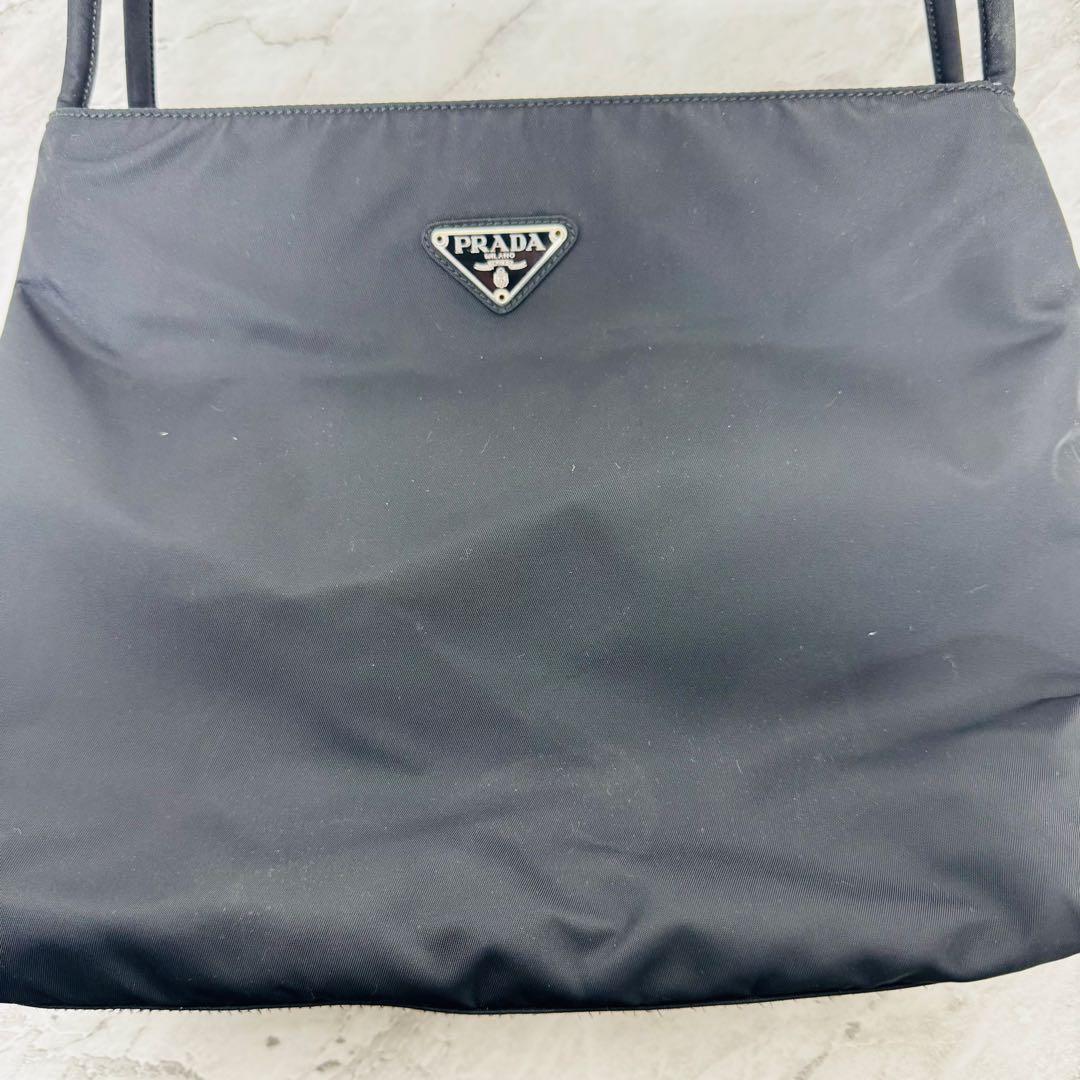 ✨PRADA✨プラダ✨ナイロン✨ロゴ✨ブラック✨トートバッグ✨