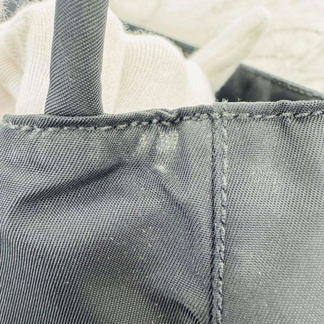 ✨PRADA✨プラダ✨ナイロン✨ロゴ✨ブラック✨トートバッグ✨