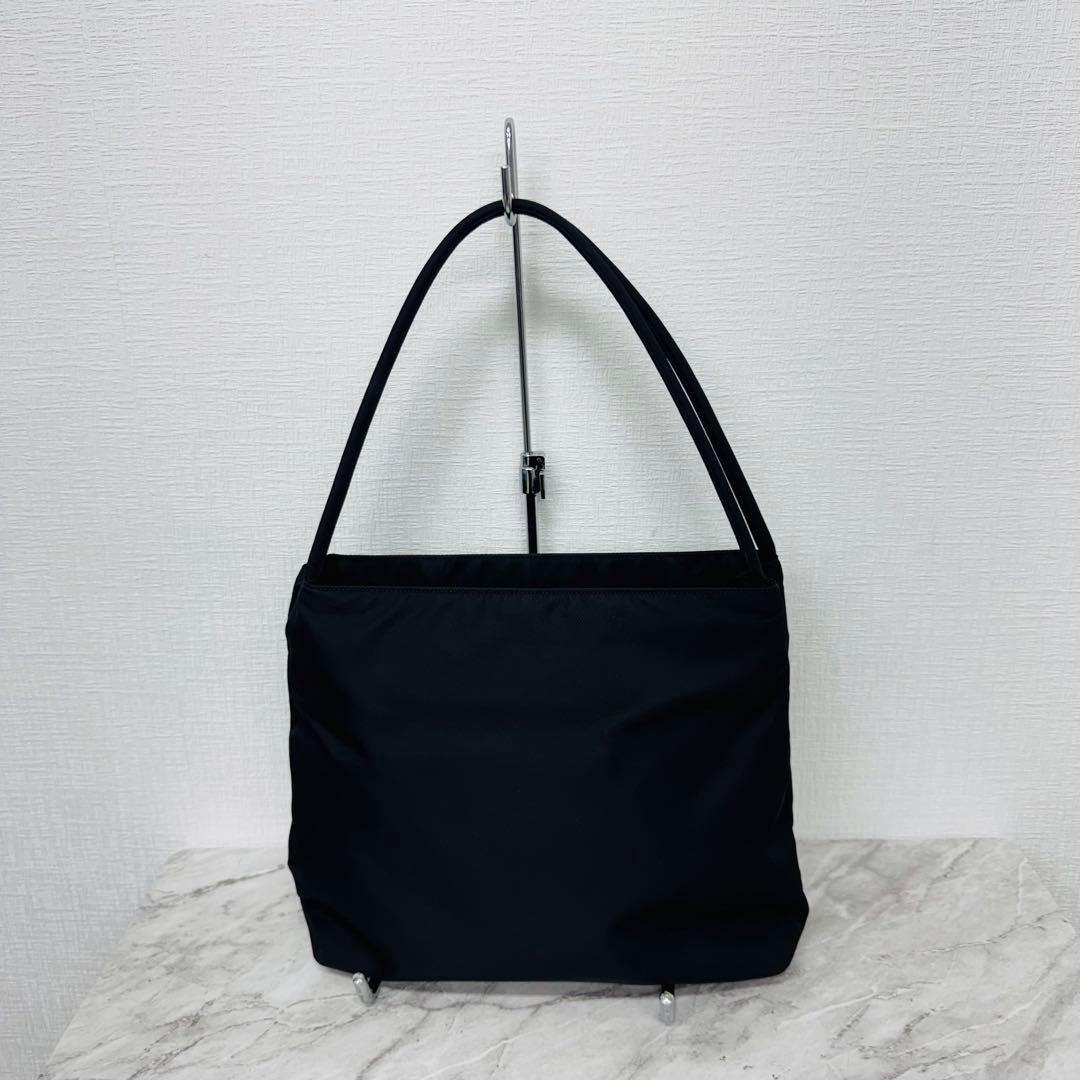 ✨PRADA✨プラダ✨ナイロン✨ロゴ✨ブラック✨トートバッグ✨