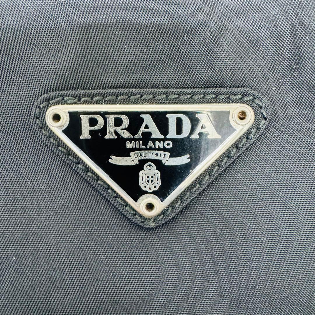 ✨PRADA✨プラダ✨ナイロン✨ロゴ✨ブラック✨トートバッグ✨