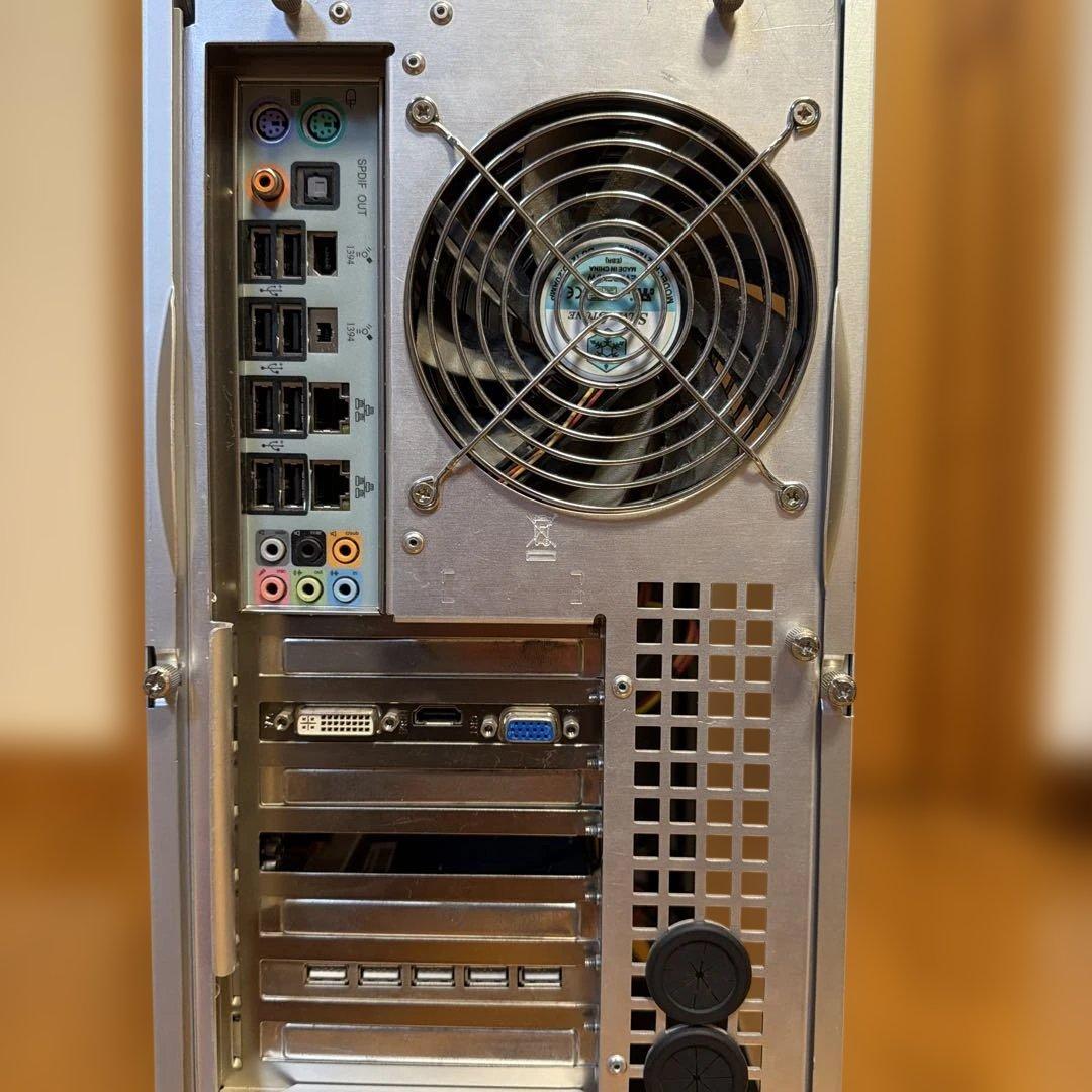 ジャンク Win10Pro自作パソコン Core2Quad 4Gb SSD256