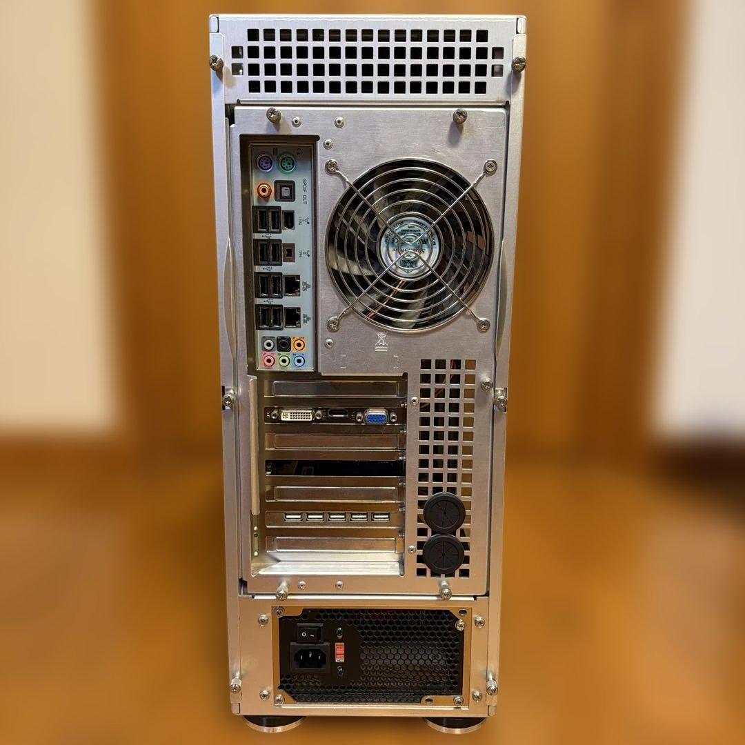 ジャンク Win10Pro自作パソコン Core2Quad 4Gb SSD256