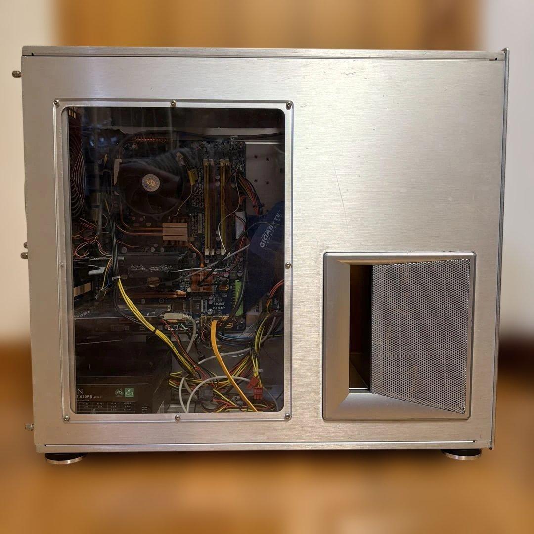 ジャンク Win10Pro自作パソコン Core2Quad 4Gb SSD256