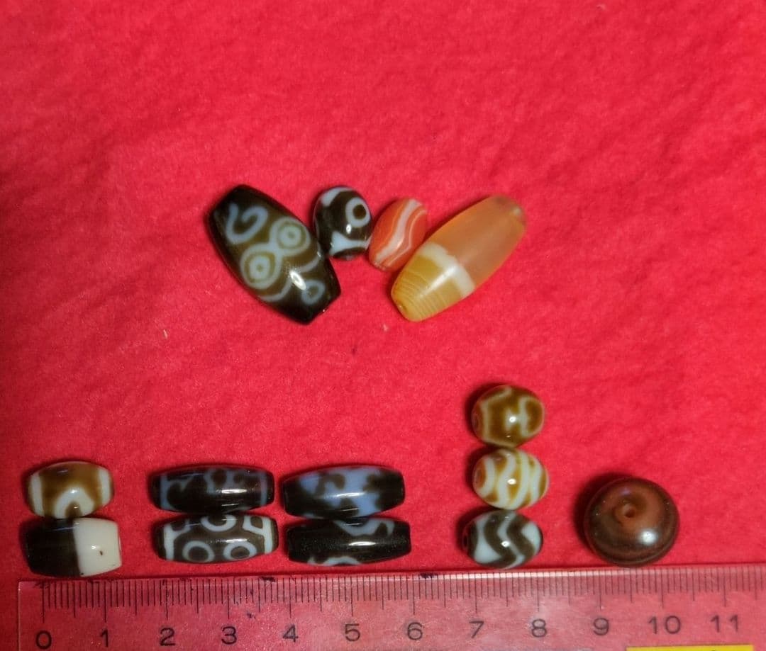 虎牙水紋天珠【グリーンターラ】