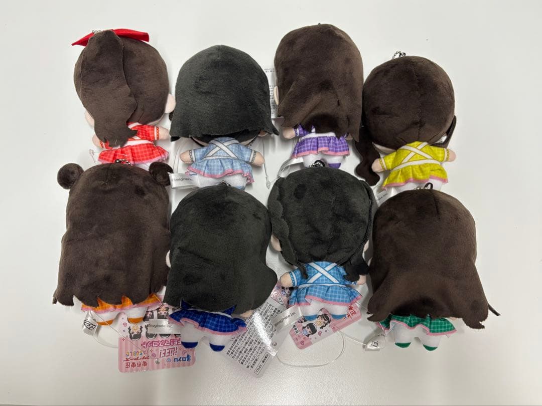 iLiFE! メイド ぬいぐるみマスコット 8体セット コンプリート プライズ