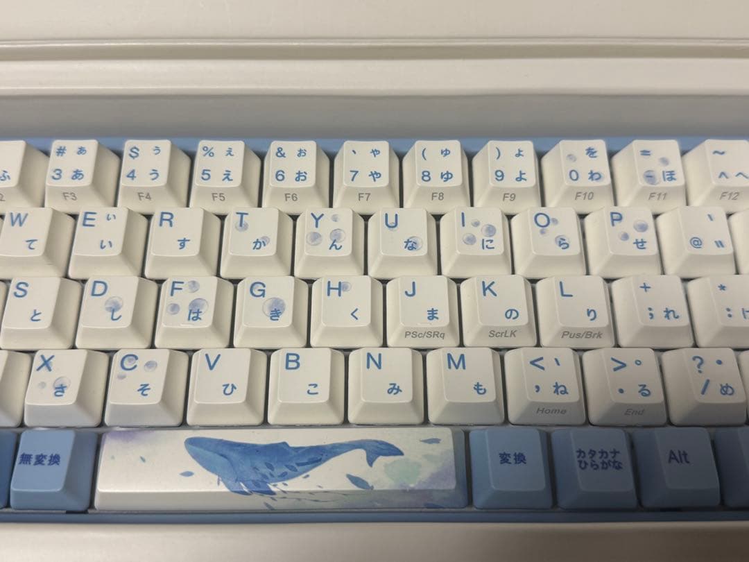 Varmilo 73 Sea Melody JIS Key board 静音赤軸