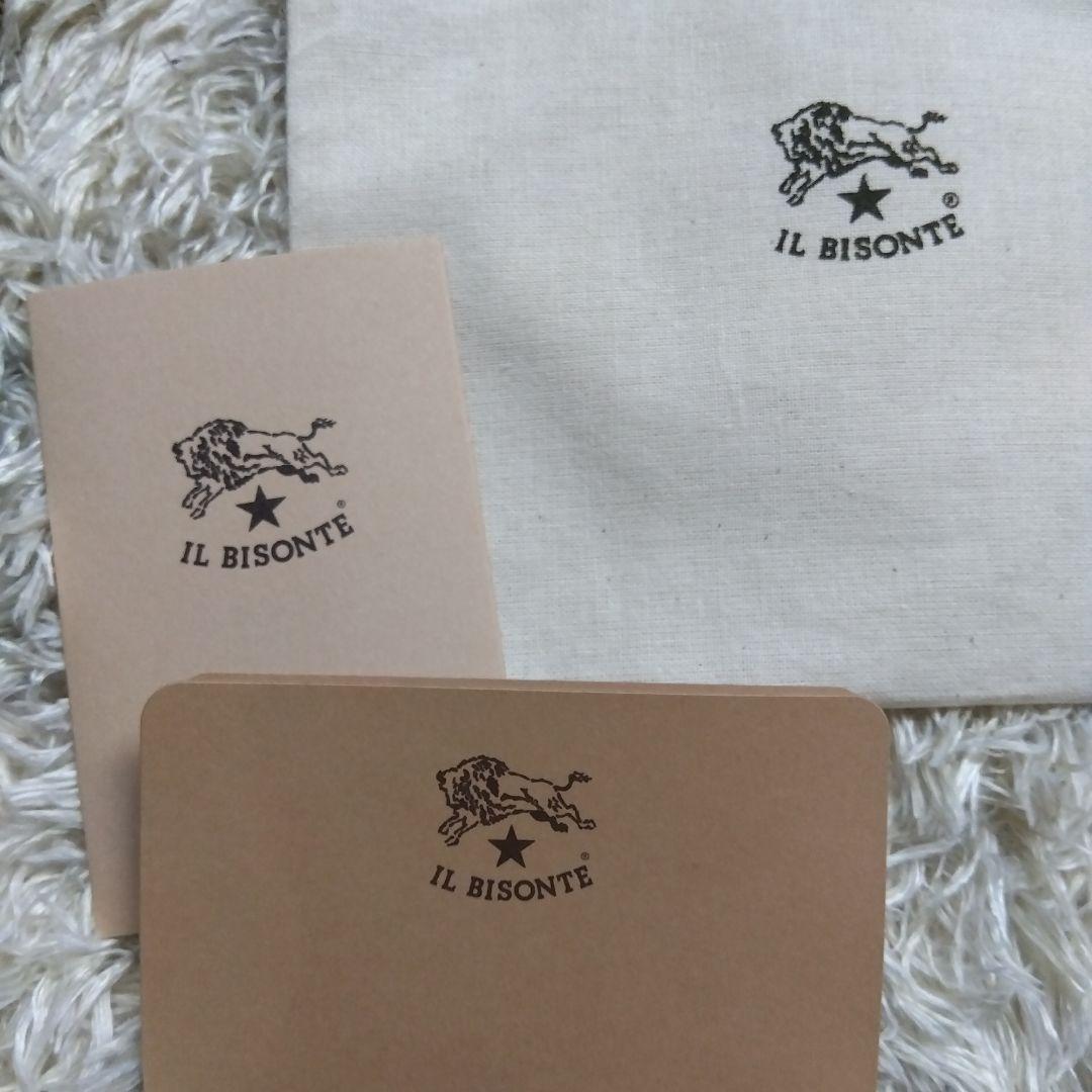 イルビゾンテ 財布　コンパクト財布　カードケース　グレージュ 　ケース