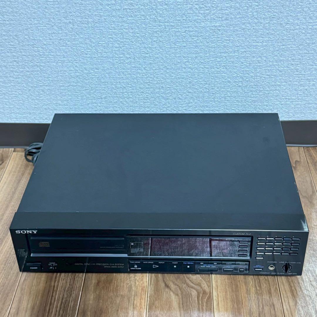 SONY ソニー　CDP-970　　RM-D570 リモコン