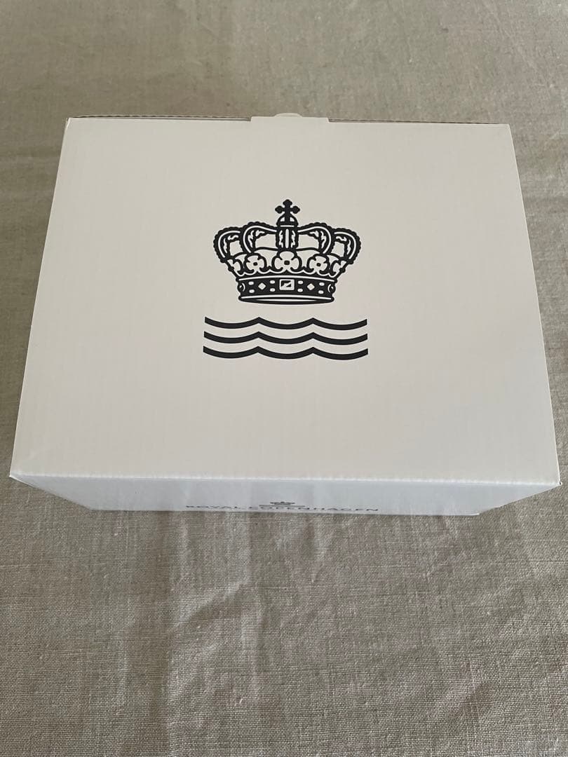 【新品】ロイヤルコペンハーゲン ブルーパルメッテ オーバルボウル ペア