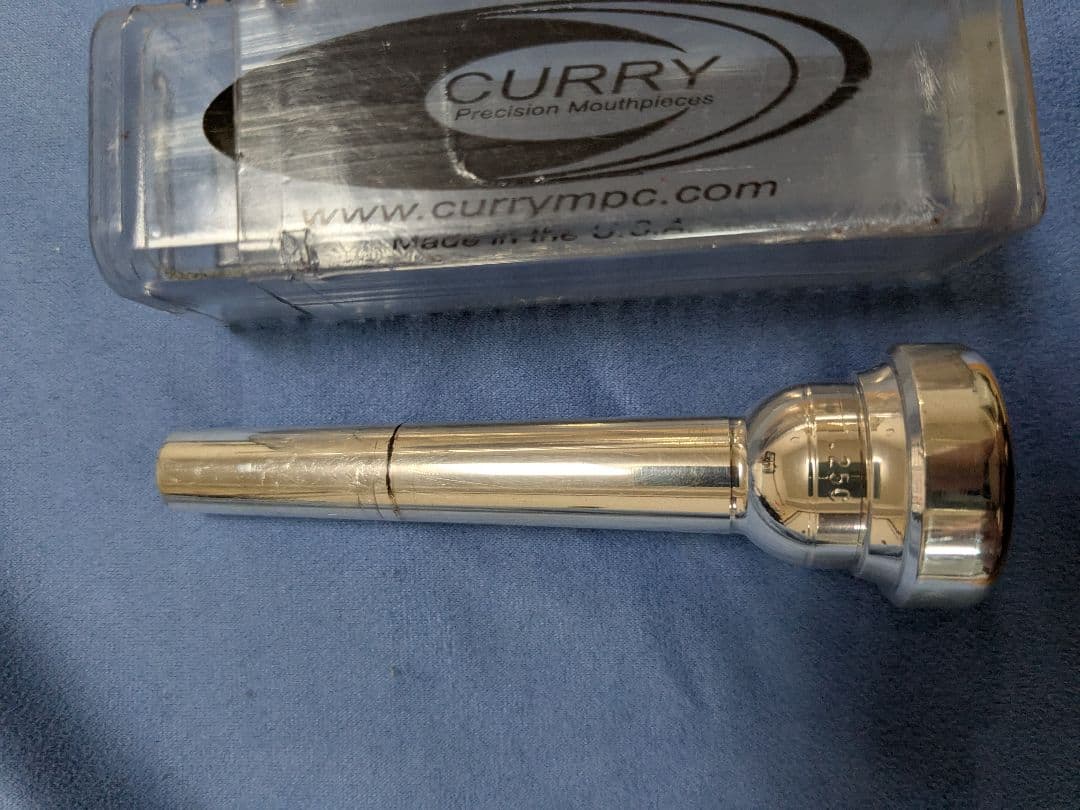 トランペットマウスピース Curry Precision 1.25C