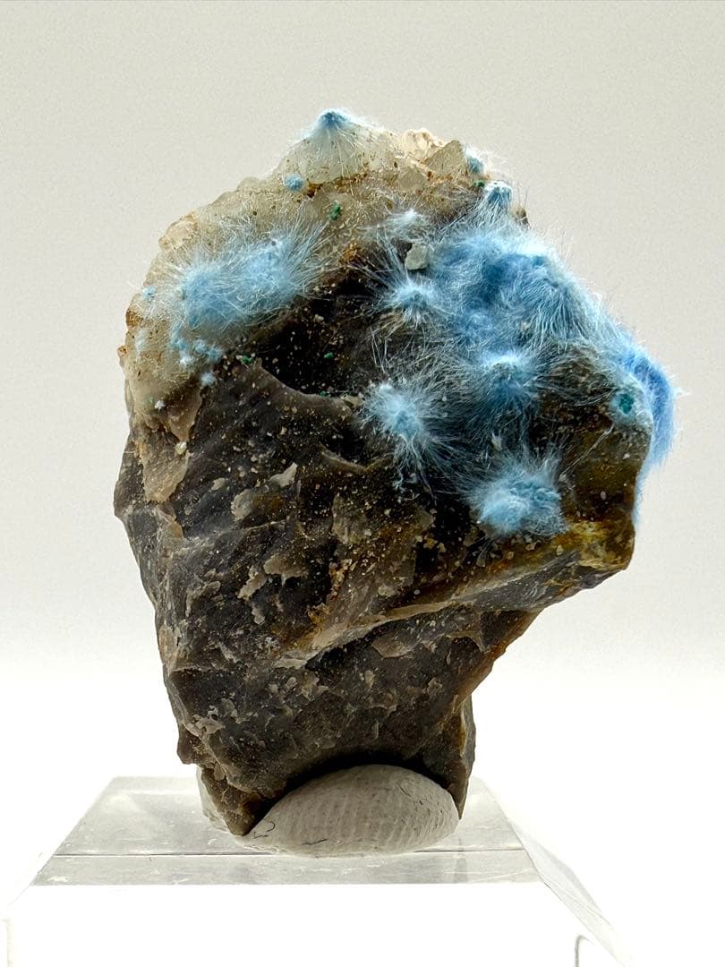 シアノトリカイト　原石　鉱物　標本　天然石　石