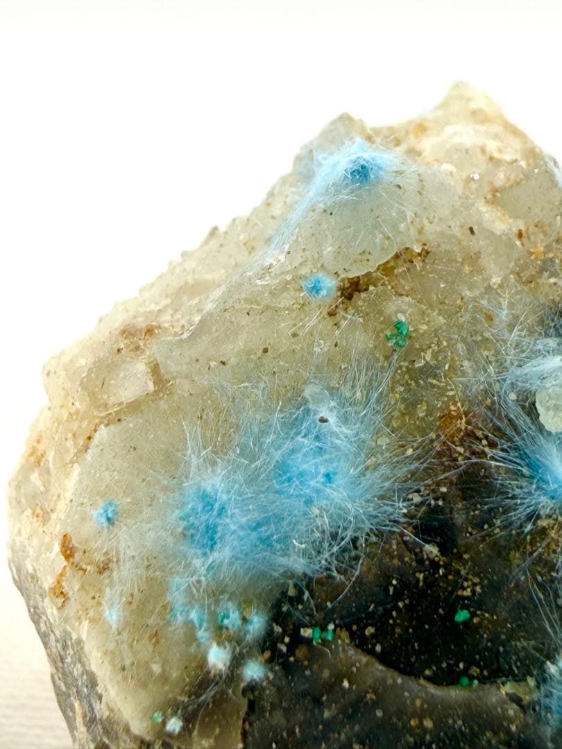 シアノトリカイト　原石　鉱物　標本　天然石　石