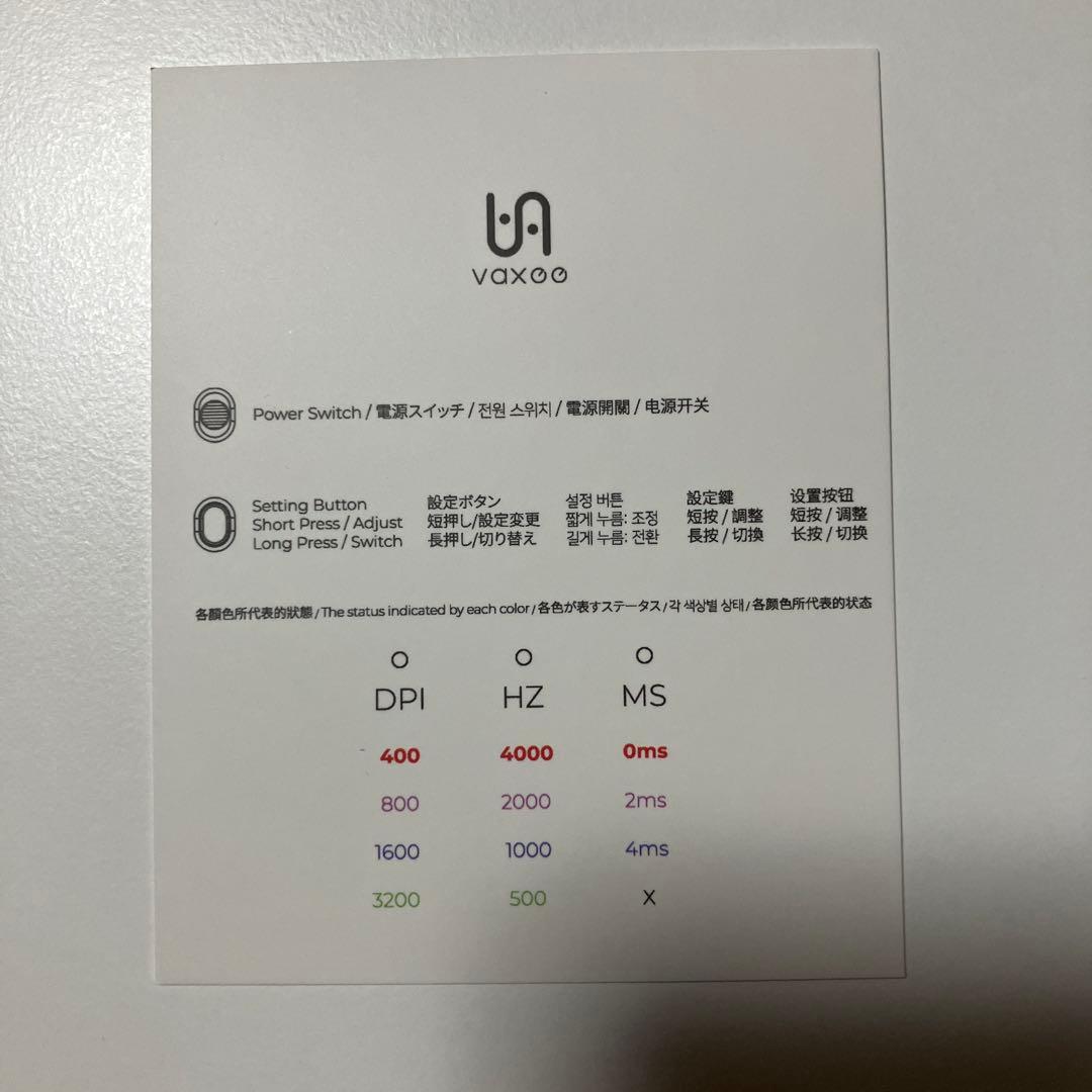 マウス・トラックボール VAXEE XE V2 Wireless Mouse(4K)