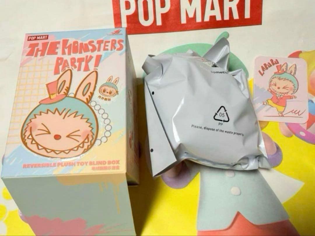 ラブブ THE MONSTERS Party リバーシブルぬいぐるみ