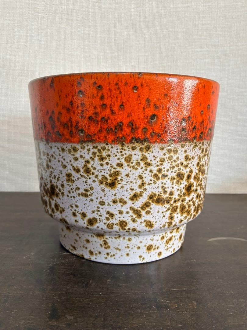 1970年 FAT LAVA ファットラバ ヴィンテージ花器 ドイツ花瓶