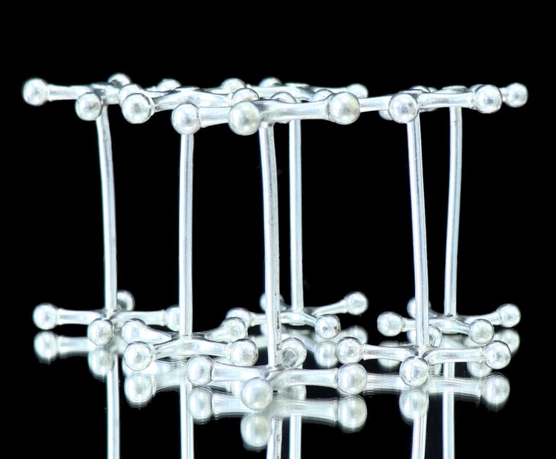 アンティーク・クリストフル ラージサイズ ナイフレスト 球体 ブール 廃盤 6個