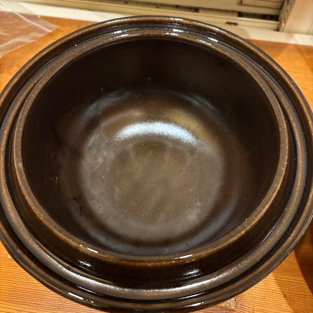 【ほぼ新品】燻製用土鍋 くんせい用土鍋 長谷園 伊賀焼　いぶしぎん CT-43