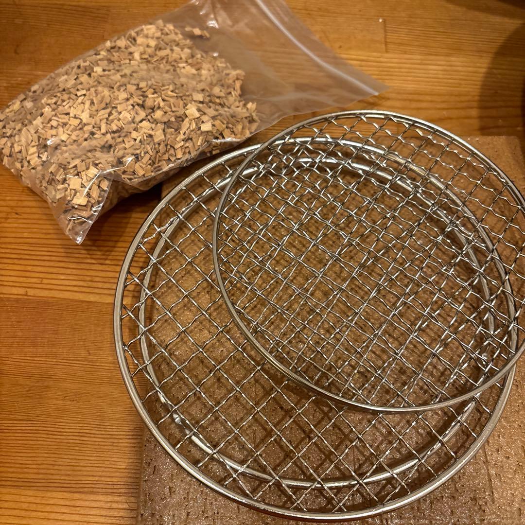 【ほぼ新品】燻製用土鍋 くんせい用土鍋 長谷園 伊賀焼　いぶしぎん CT-43