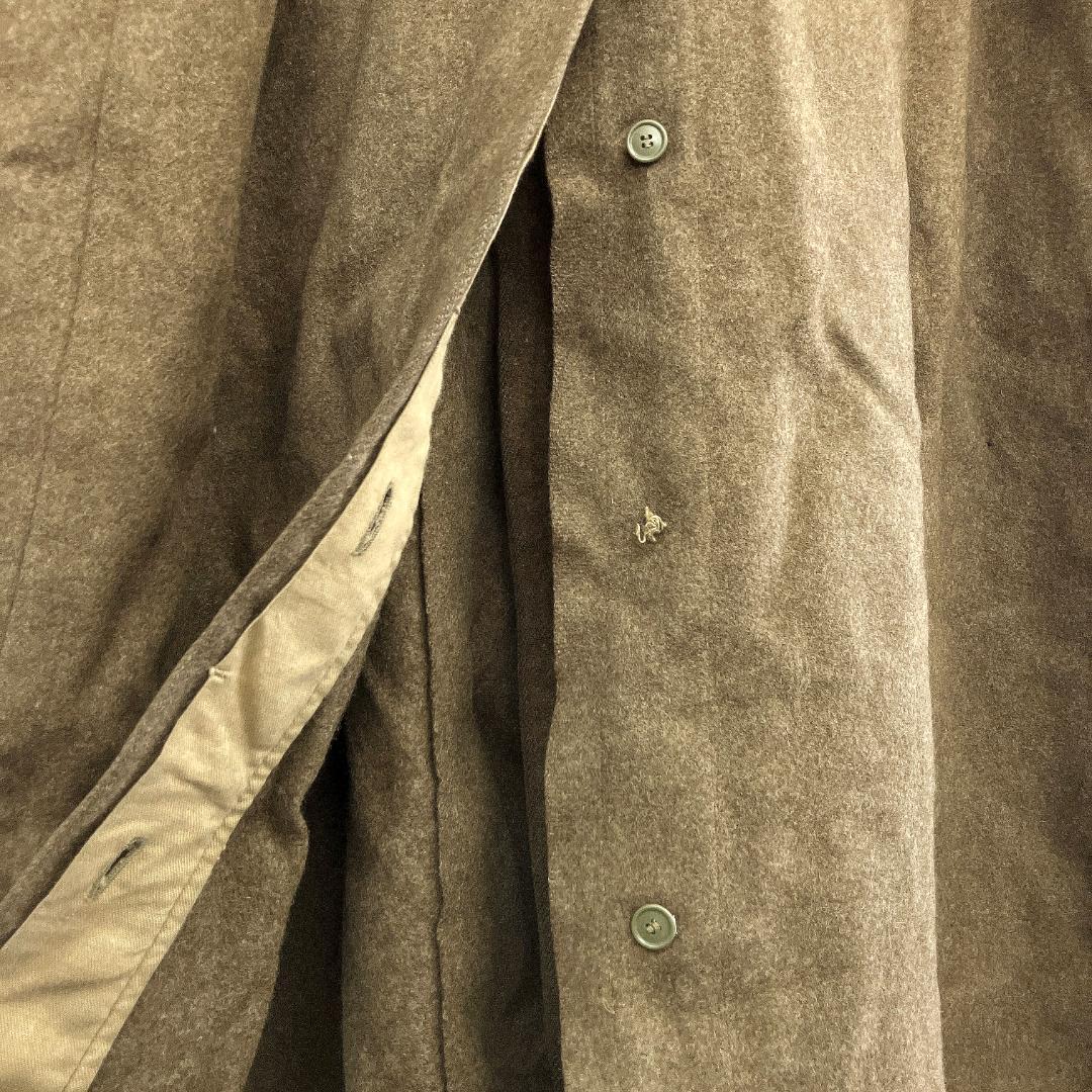 陸上自衛隊 外套 実物 旭日章ボタン ウールコート官給品 ビンテージR8SD64