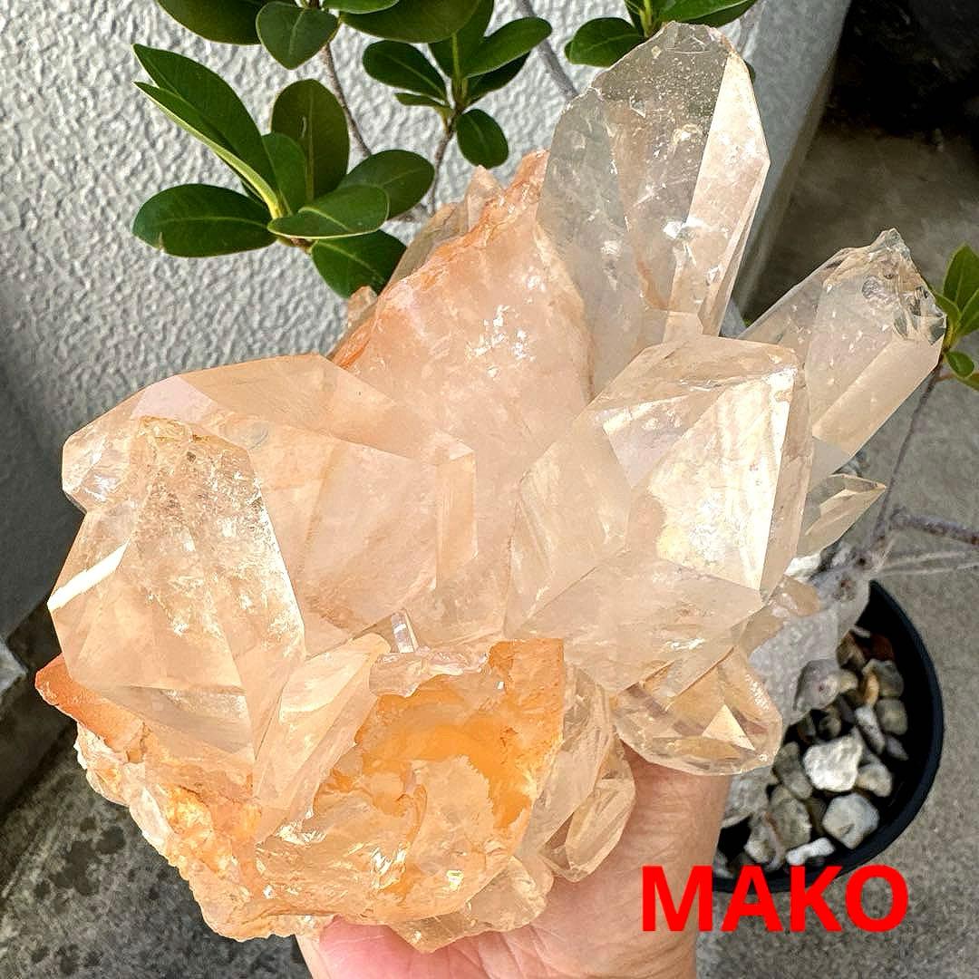 M1822☆ヒマラヤ水晶クラスター2.0Kg☆マニカラン産☆天然石☆N51012