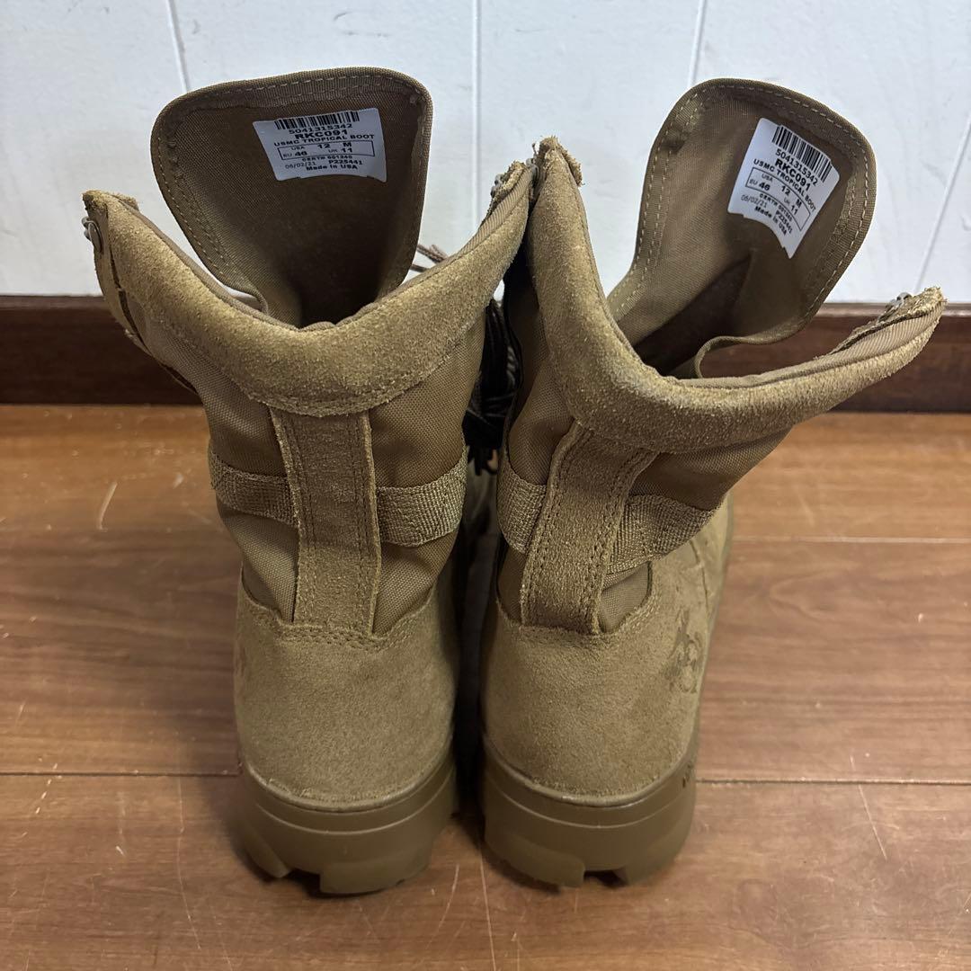 未使用品　米軍実物　ROCKY USMC TROPICAL BOOT 30cm㉚