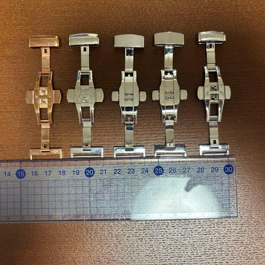 バタフライバックル5個セット