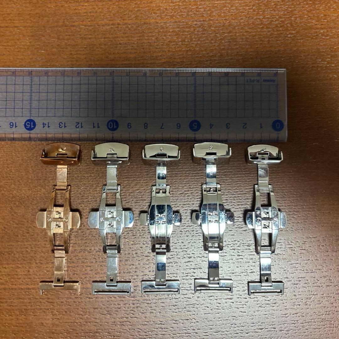 バタフライバックル5個セット