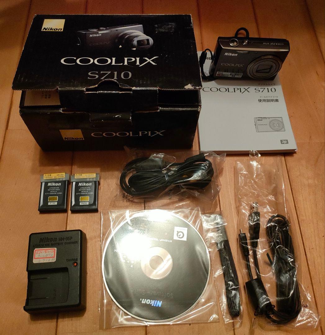 Nikon COOLPIX S710 14.5MP デジタルカメラ動作品