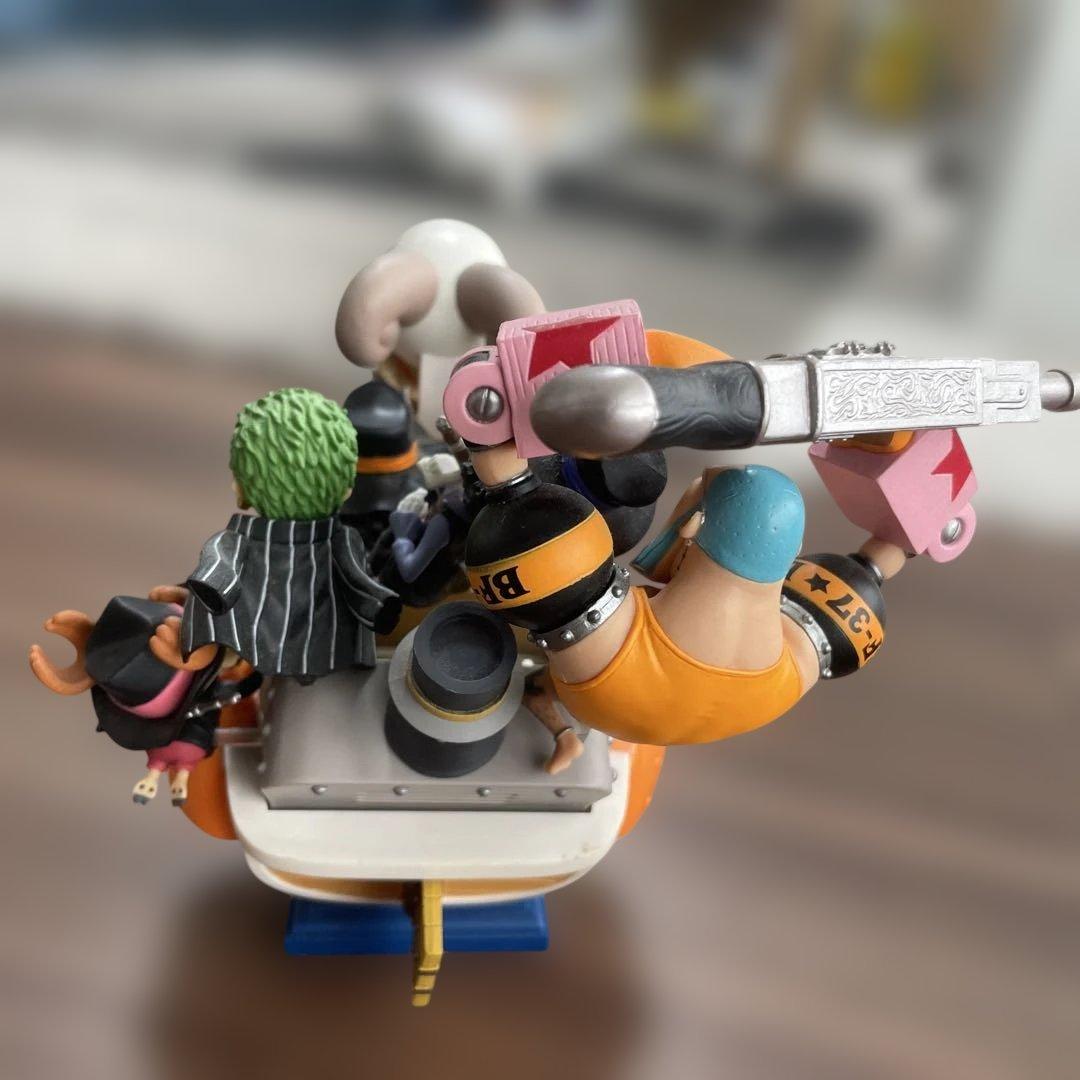 ワンピース ワーコレ-ミニメリー号ATTACK-