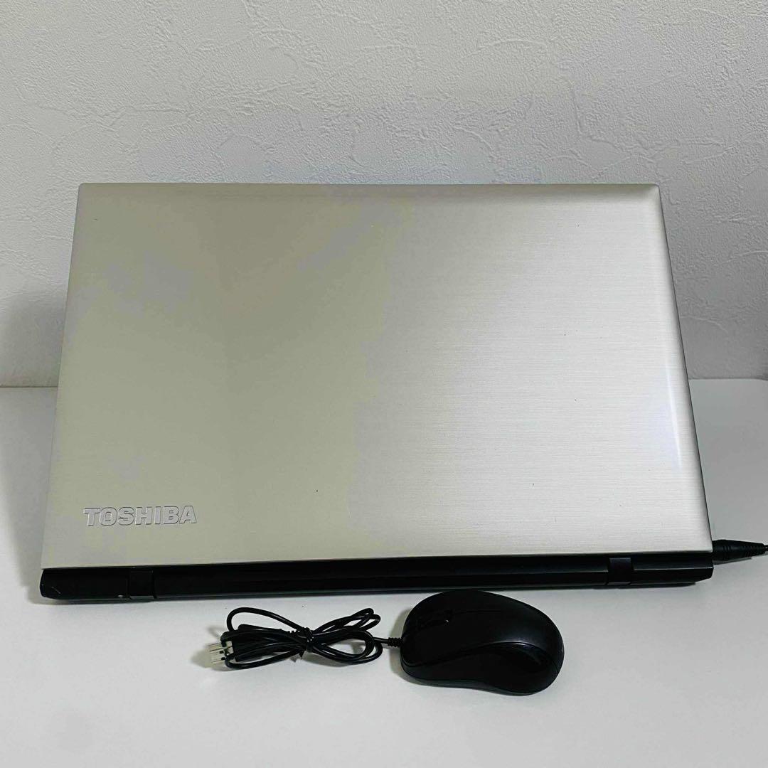 Y847 TOSHIBAノートパソコンi5高速大画面Windows11オフィス付