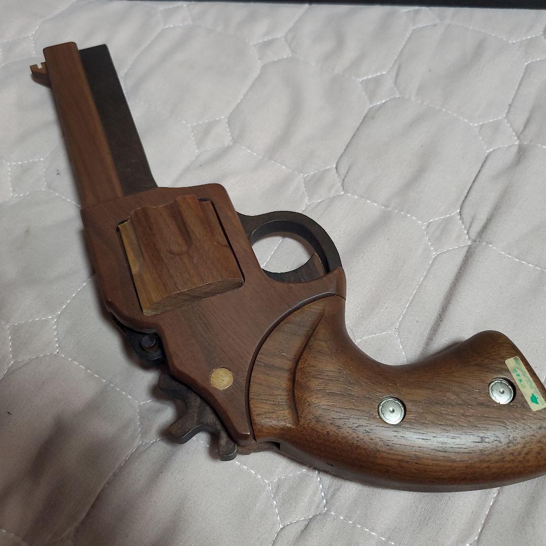 ササキ工芸　GRASP木製ゴム鉄砲　【COLTPITHON357】