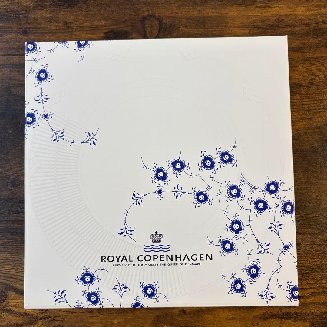 ロイヤルコペンハーゲン＊ブルーエレメンツ フラット プレート 26cm