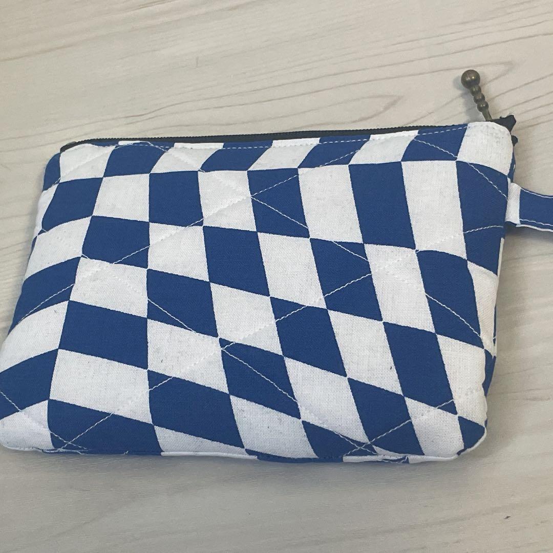 遠藤関　北陣親方　ぷっくりミニトートバッグ＆ファスナーポーチ