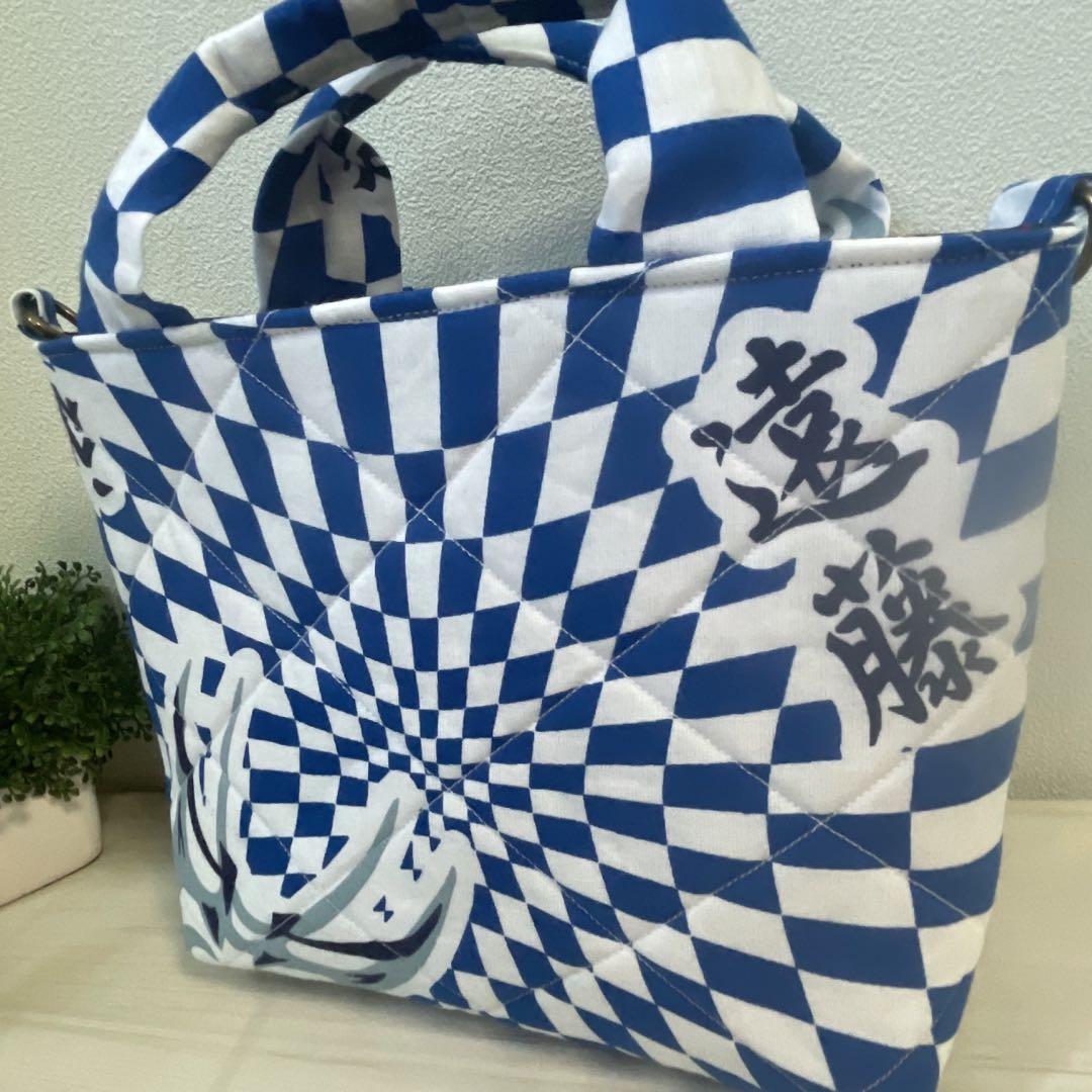 遠藤関　北陣親方　ぷっくりミニトートバッグ＆ファスナーポーチ