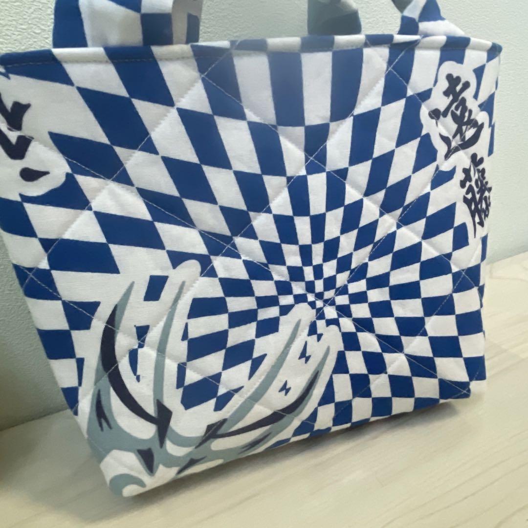 遠藤関　北陣親方　ぷっくりミニトートバッグ＆ファスナーポーチ