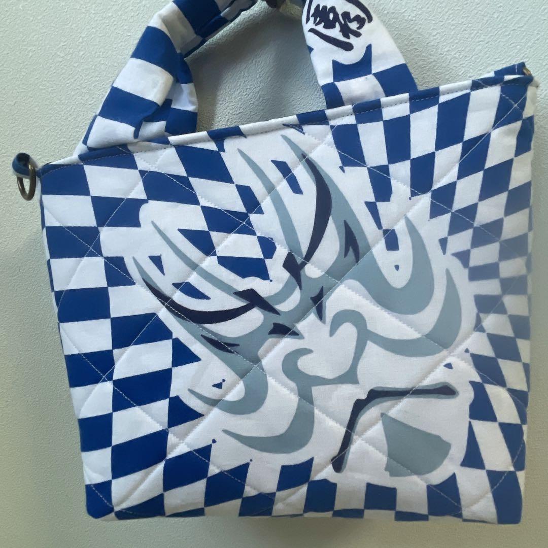 遠藤関　北陣親方　ぷっくりミニトートバッグ＆ファスナーポーチ