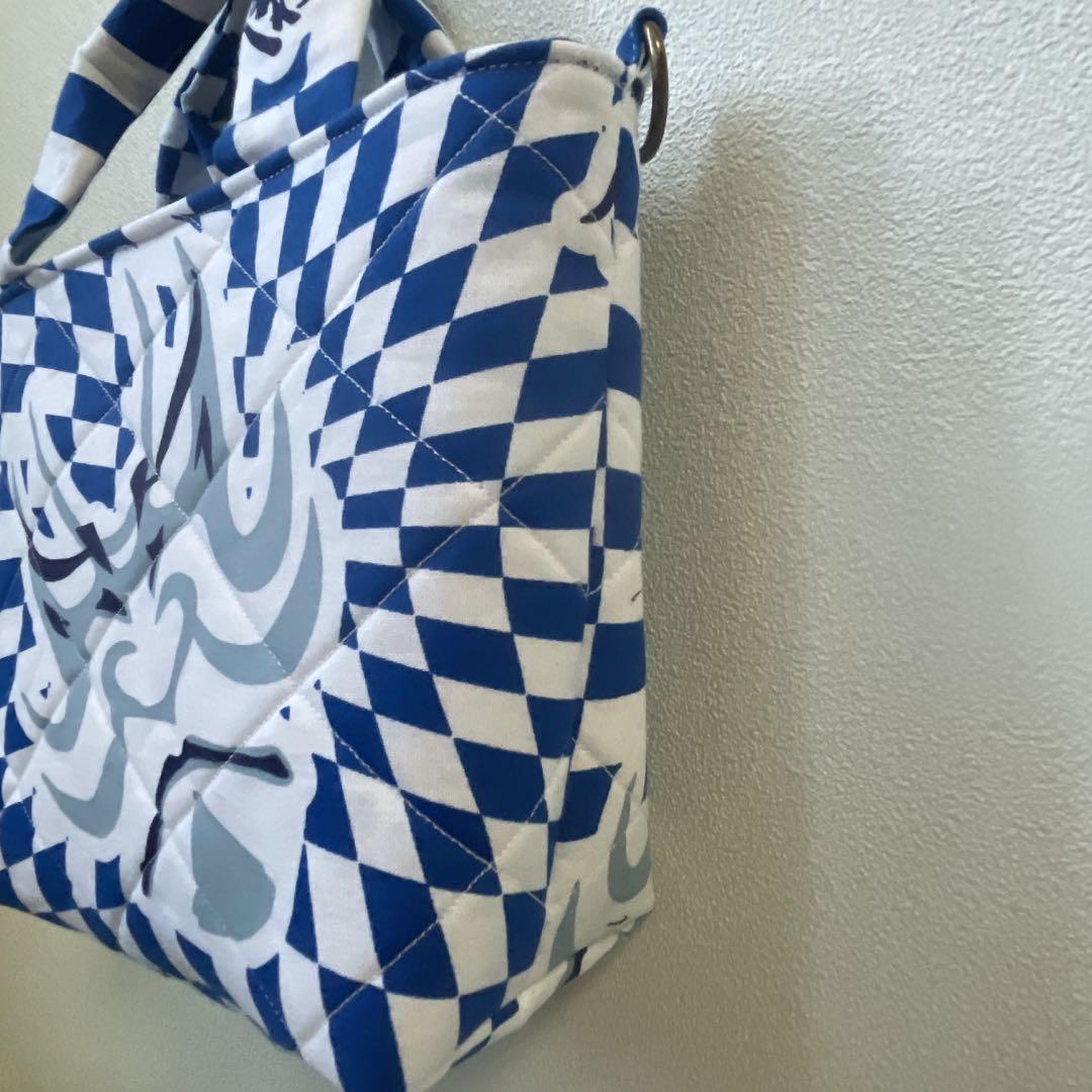 遠藤関　北陣親方　ぷっくりミニトートバッグ＆ファスナーポーチ