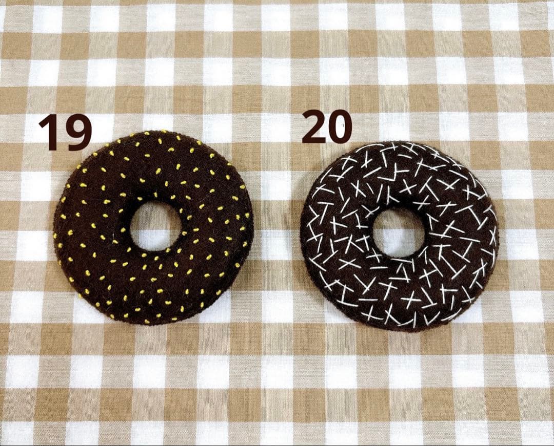 フェルトおままごと　フェルトドーナツ　オーダー