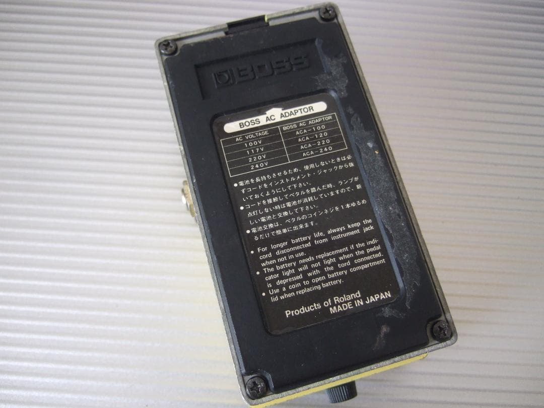 初期型セット BOSS BD-2 & OD-3 ZK1 BD2 OD3