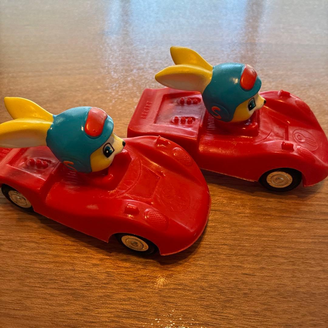 エスエス製薬　ピョンちゃんレーシングカー　2体　昭和レトロ