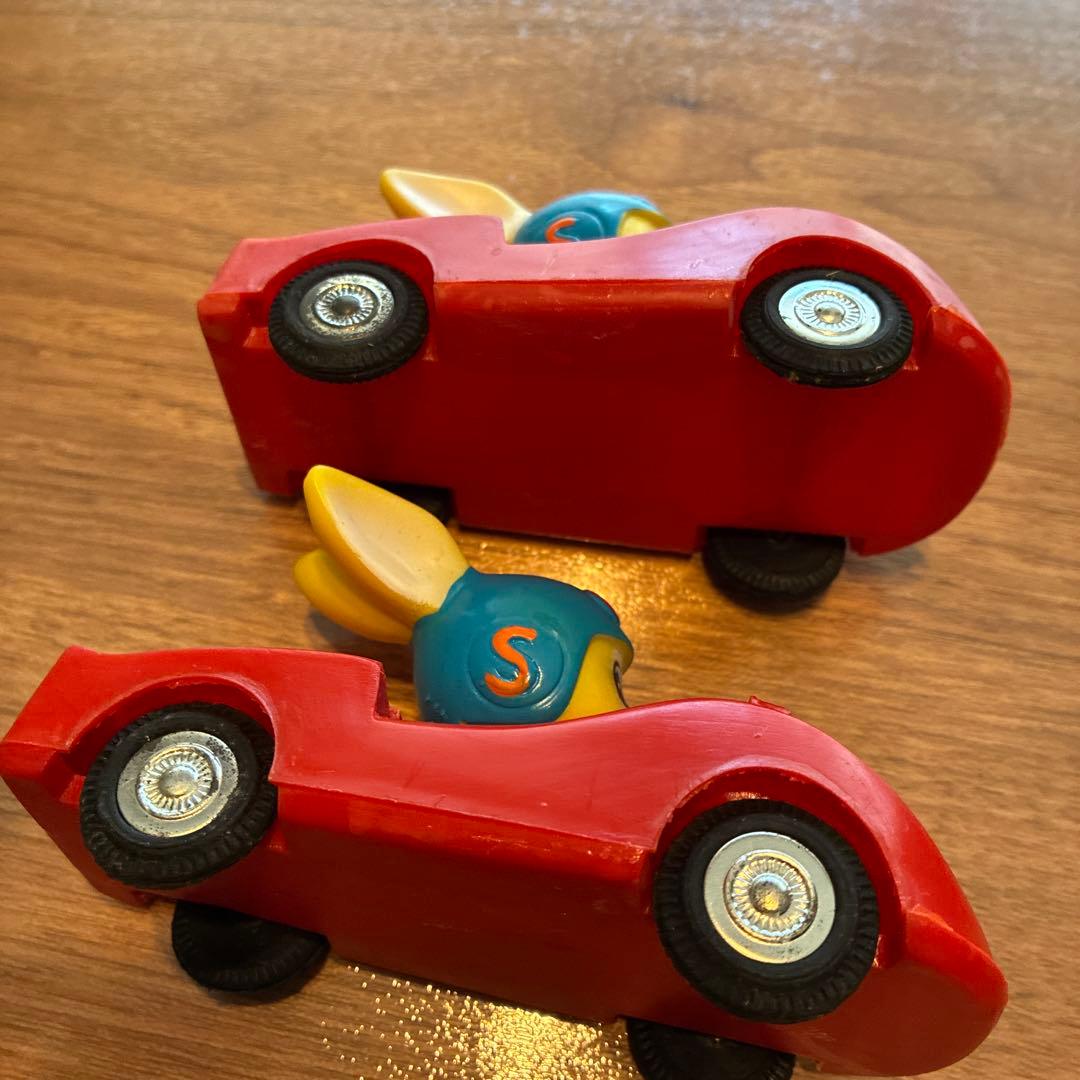 エスエス製薬　ピョンちゃんレーシングカー　2体　昭和レトロ