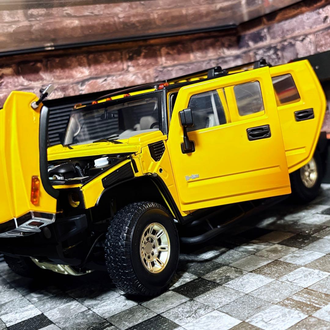 国内未入荷 1/18 HIGHWAY61 ハマー H2 タイプG 2005